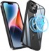 Futrola za Apple iPhone 13 14 6.1" crna prozirna oklopna zaštitna futrola